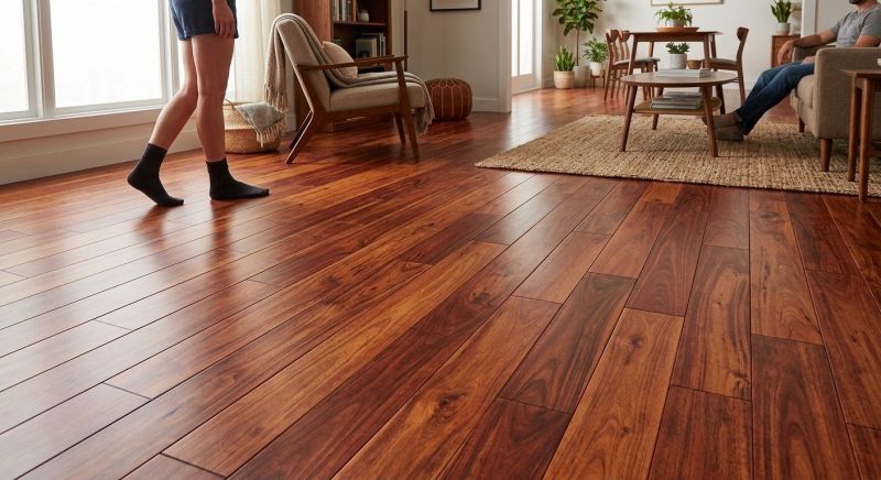 Cherry Floor Installation in Fresh Meadows, NY
