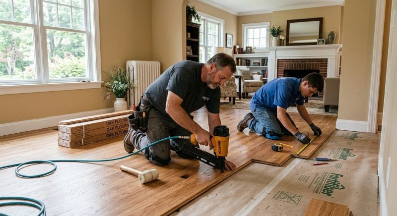 Hardwood Floor Installation in Flushing, NY
