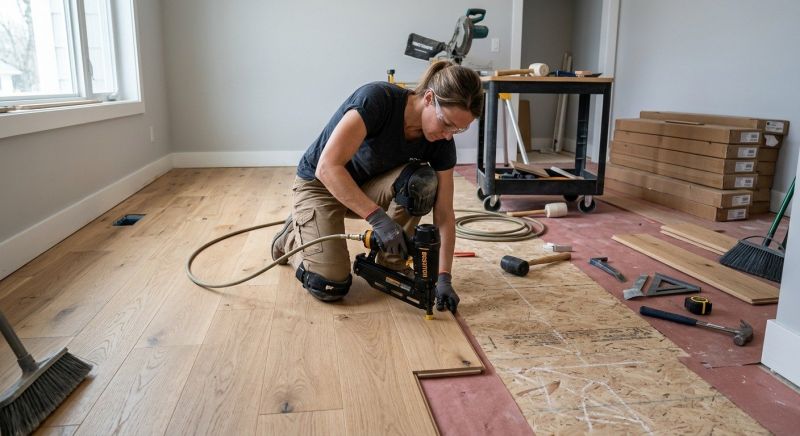 Hardwood Floor Installation in Flushing, NY