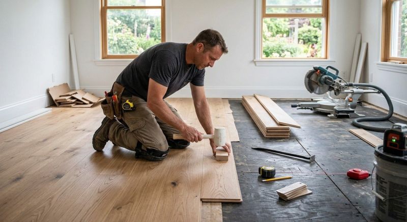 Hardwood Floor Installation in Hackensack, NJ