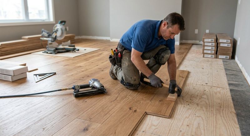 Hardwood Floor Installation in Ho Ho Kus, NJ