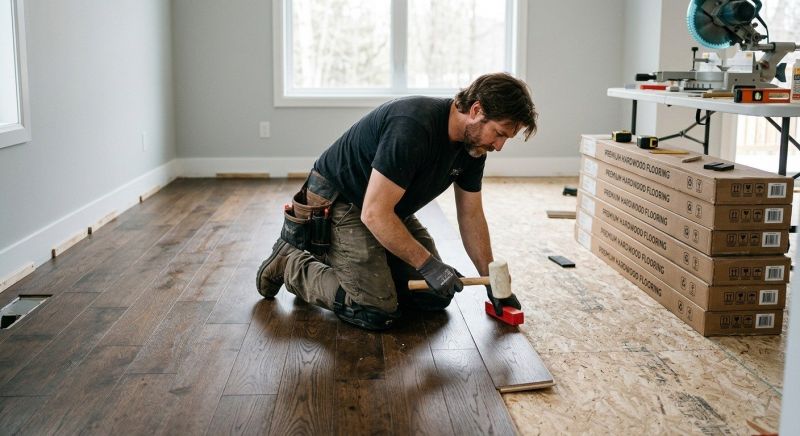 Hardwood Floor Installation in Kearny, NJ