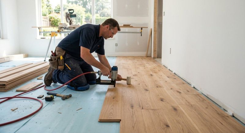Hardwood Floor Installation in Passaic, NJ