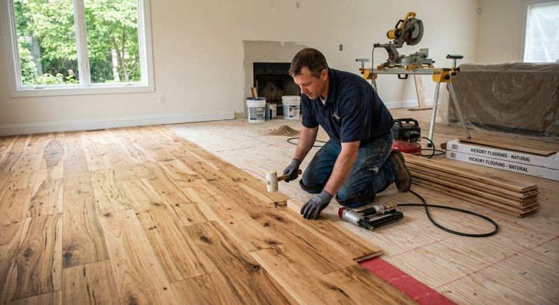 Hickory Floor Installation in Essex County, NJ