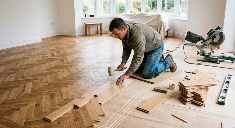 Hickory Floor Installation in Essex County, NJ