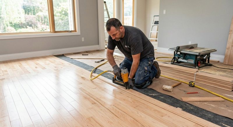 Maple Flooring Installation in Cedar Grove, NJ