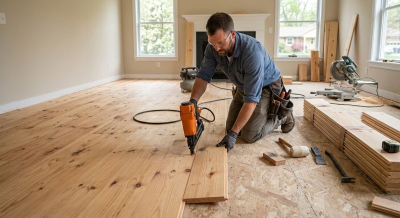Maple Flooring Installation in Union, NJ