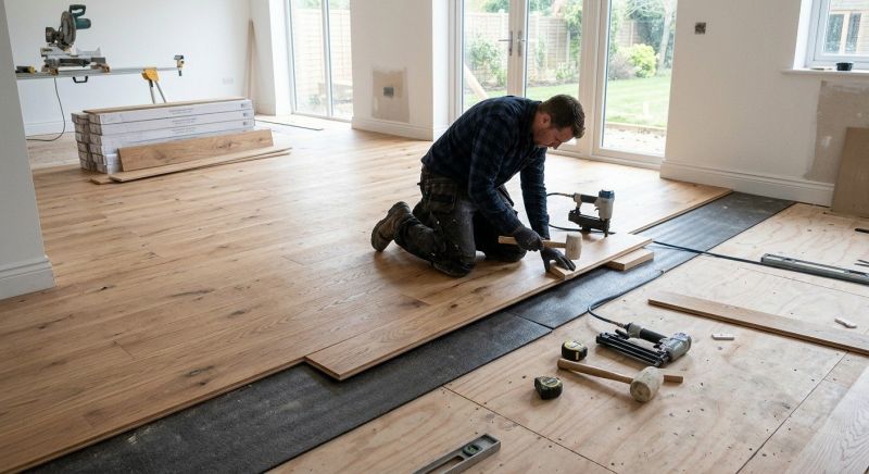 Oak Floor Installation in Bloomfield, NJ