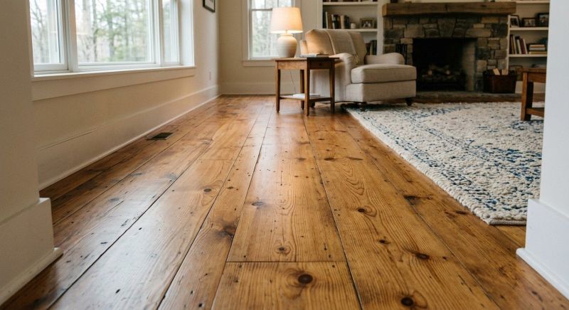 Pine Floor Installation in Essex County, NJ