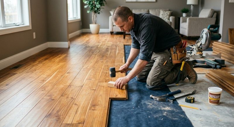 Teak Flooring Installation in Essex County, NJ