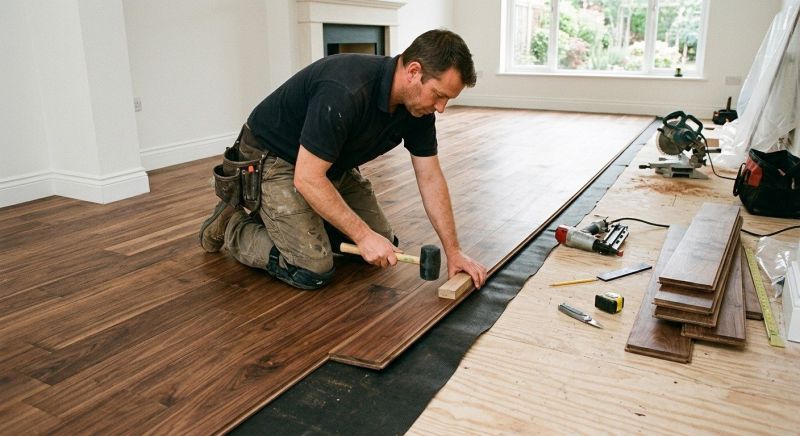 Walnut Flooring Installation in Essex County, NJ