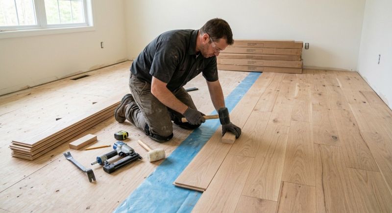 Wood Floor Replacement in Boonton, NJ