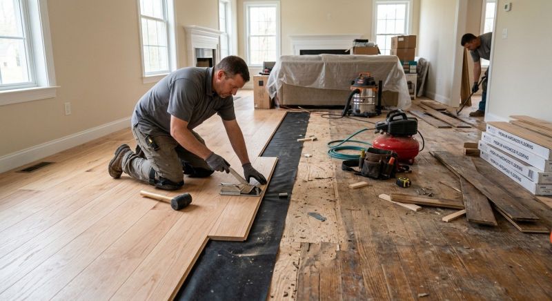 Wood Flooring Replacement in Woodbridge, NJ